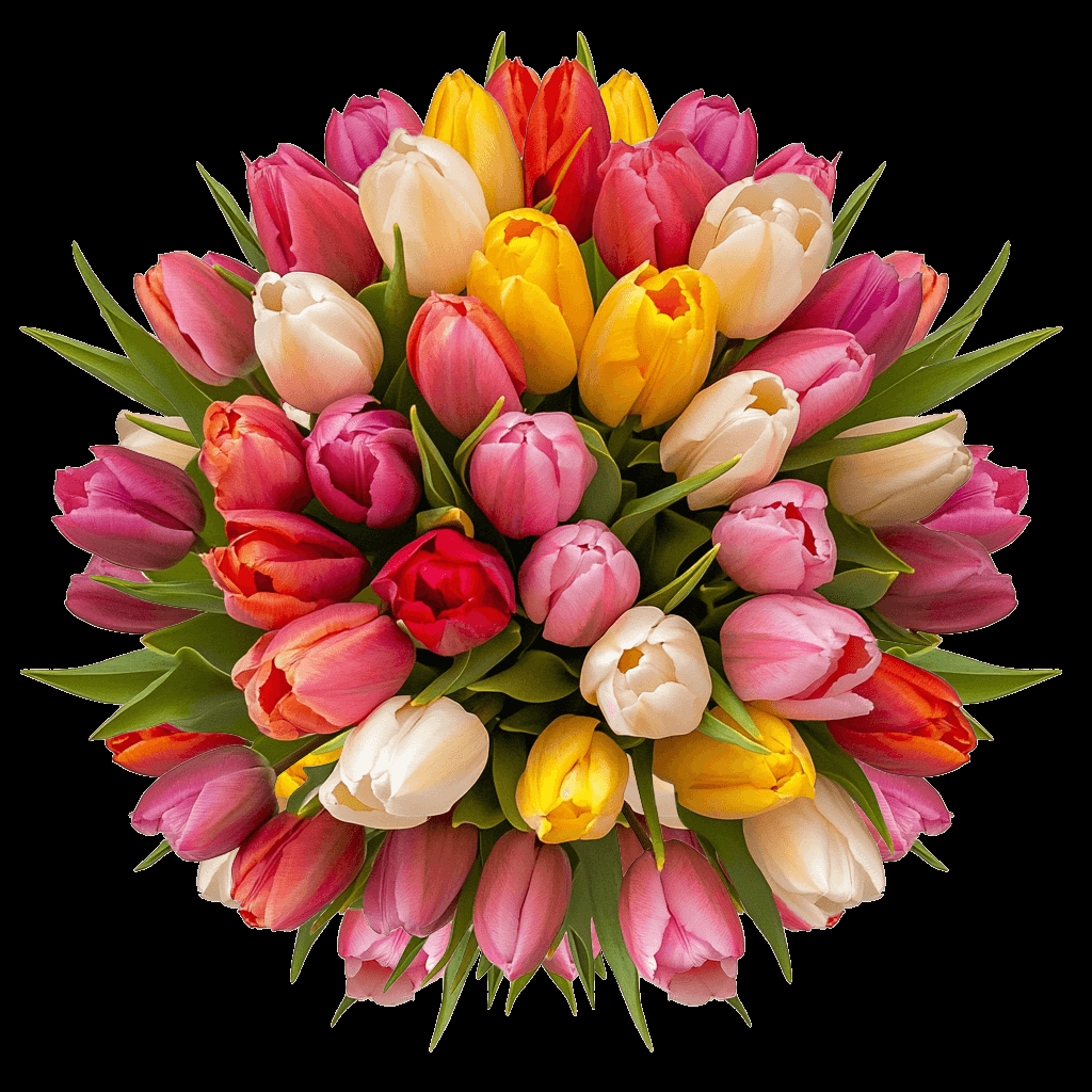 Tulip, All Season Barn Mix, Assorted - View 7 from www redcrocus com