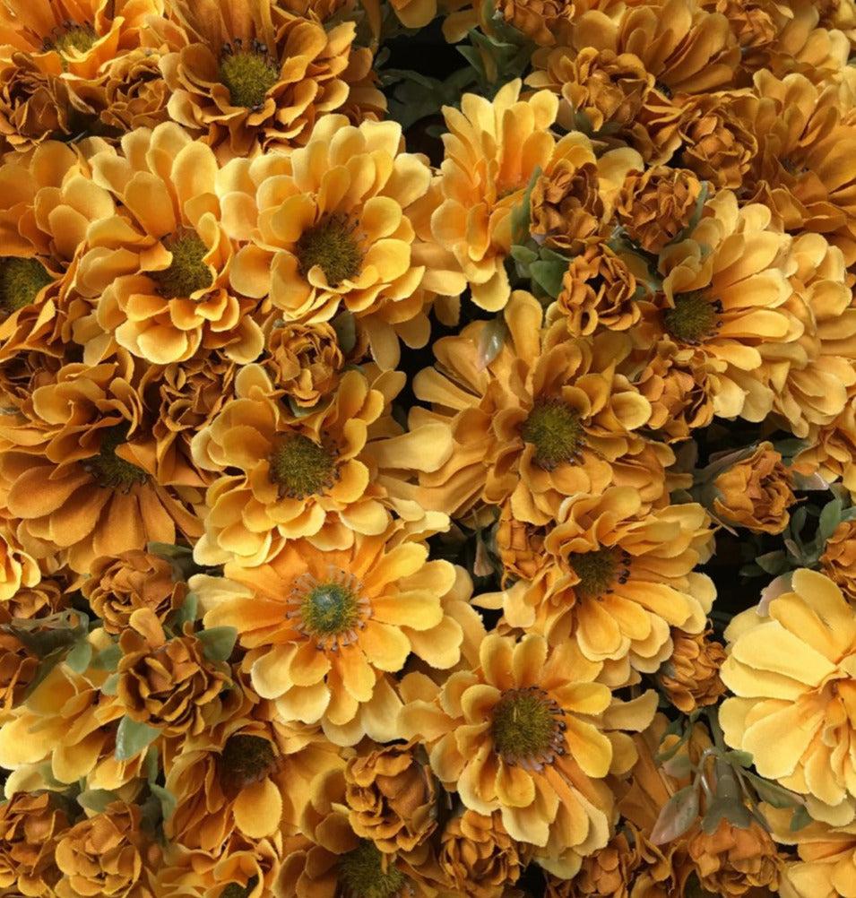 487 Mum Yellow Gold Riot Yellow - View 8 from www redcrocus com