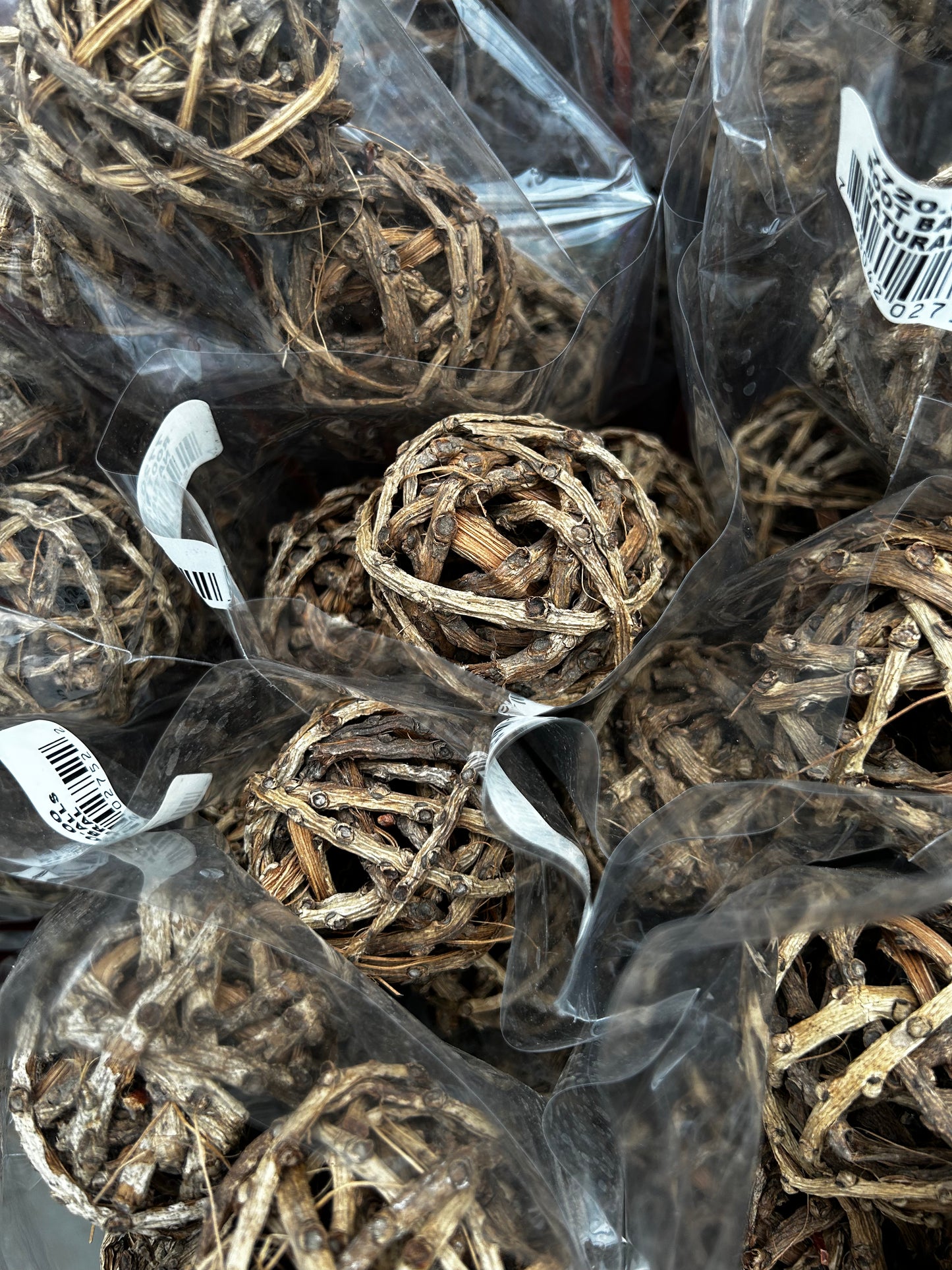 Accents, Branch Balls, Natural (Each)