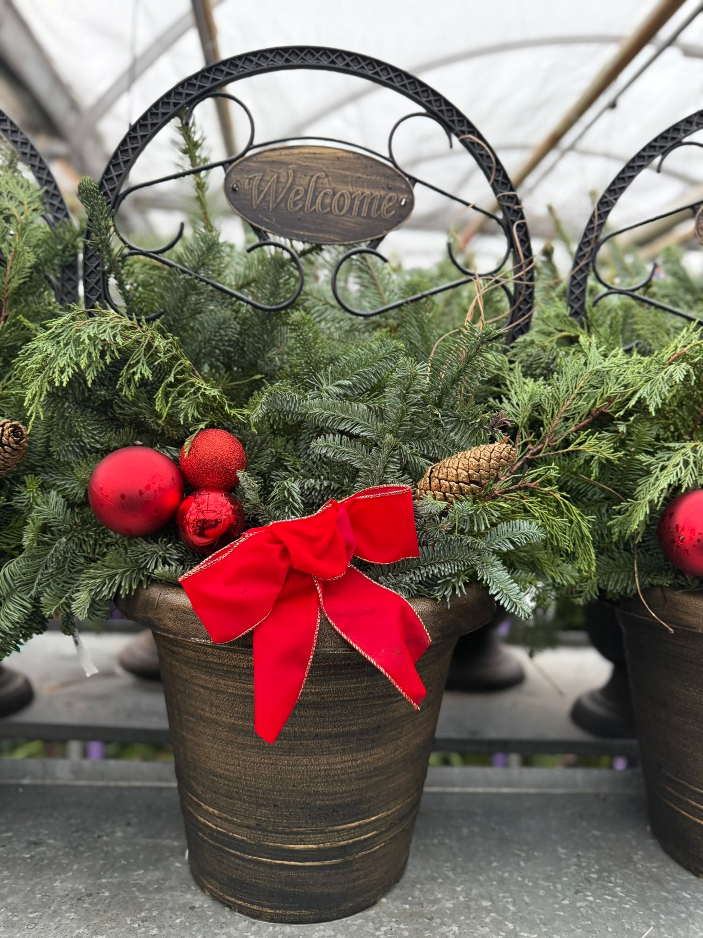 Planter, 15" Welcome Planter (Each)