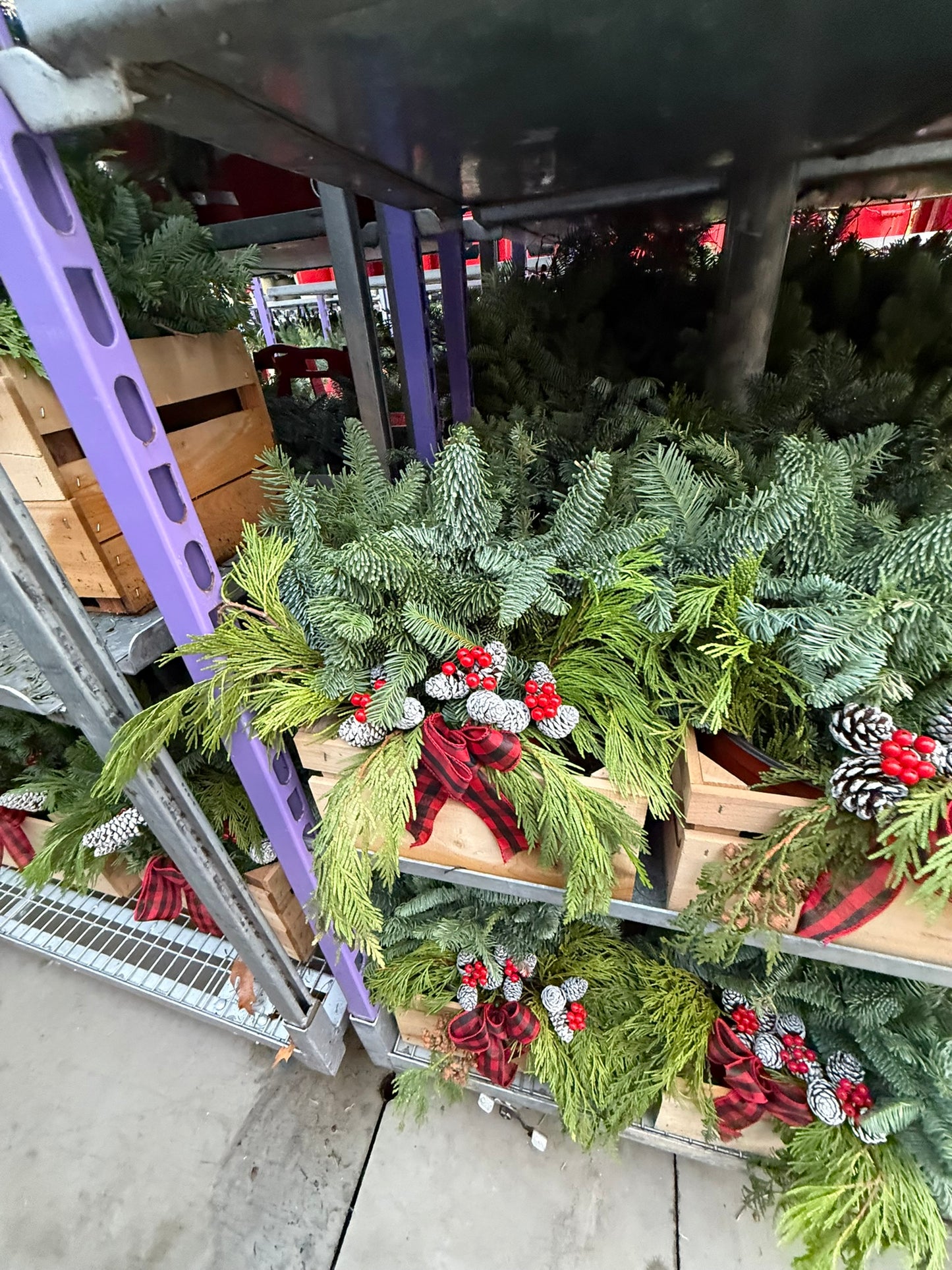 Planter, 11.25" Rustic Crate Planter (Each)