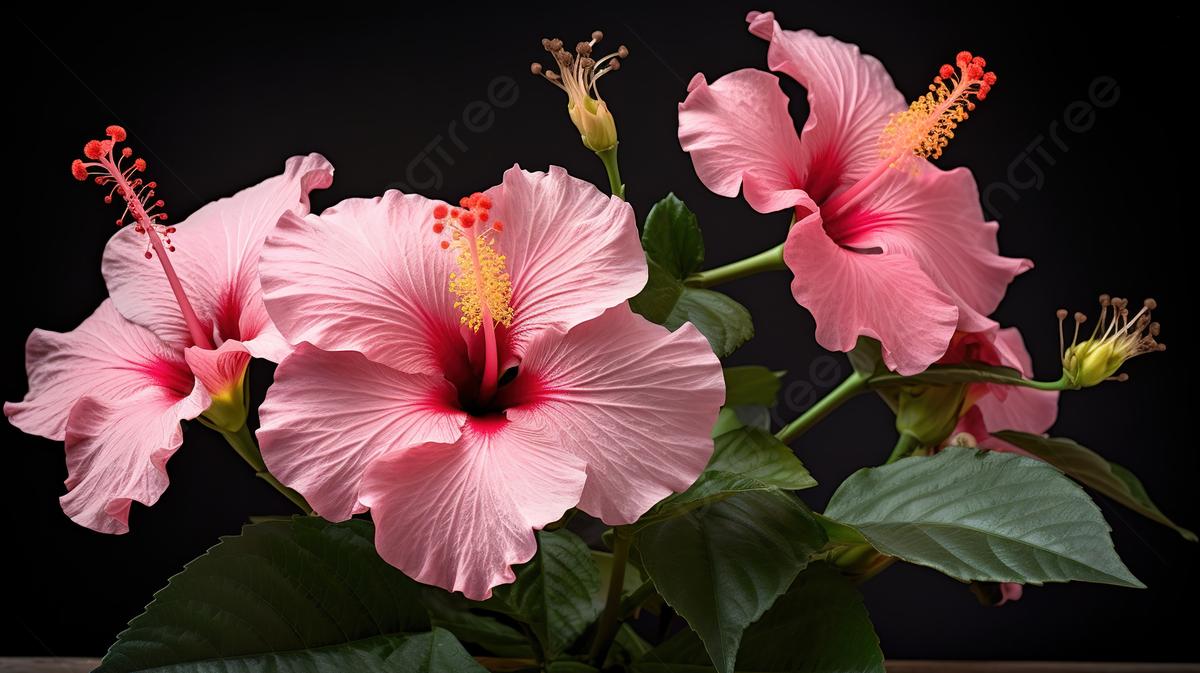 Hibiscus Bush Pink - View 7 from www redcrocus com