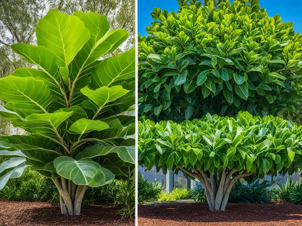 Ficus Lyrata Bush - View 17 from www redcrocus com