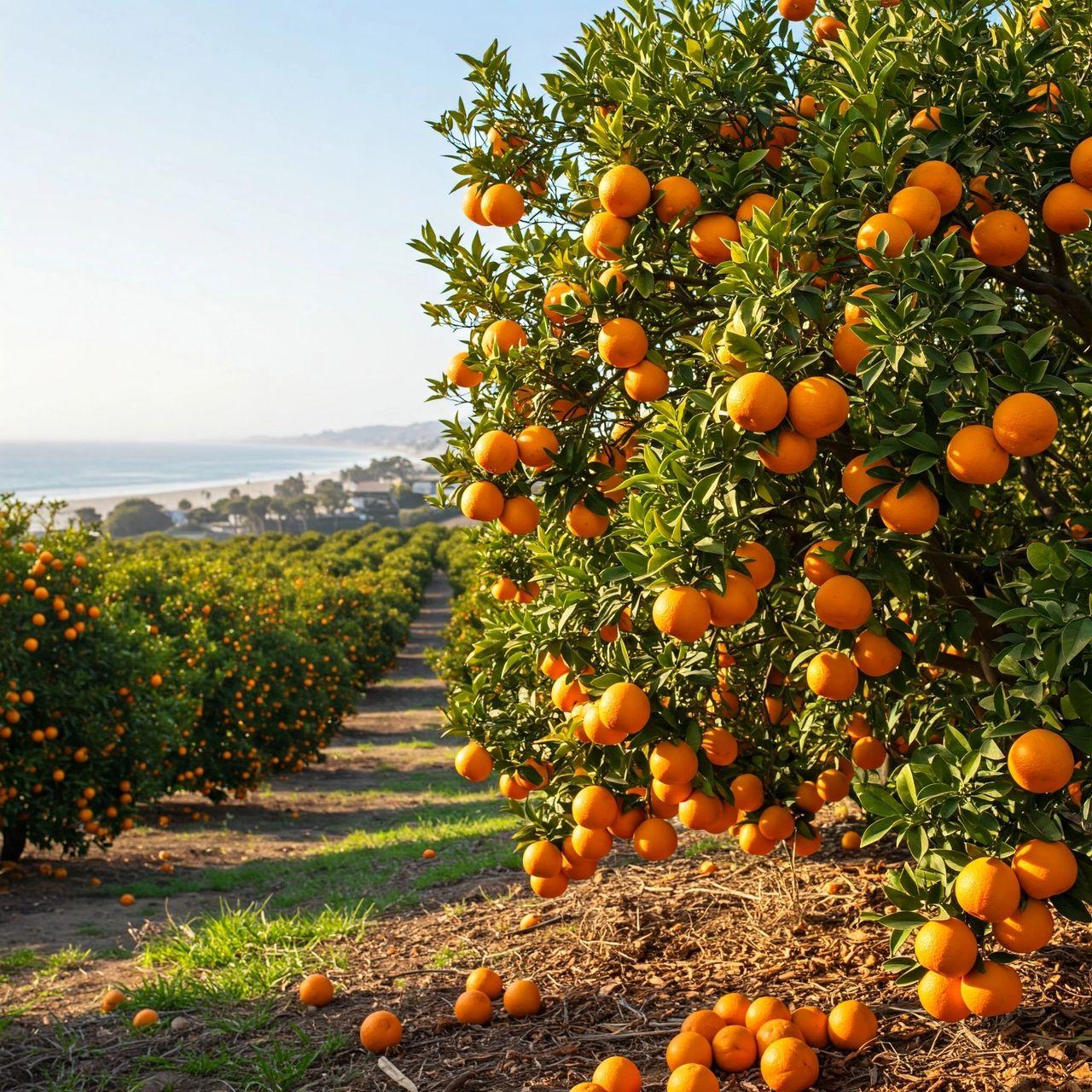 Citrus Tree Orange Navel - View 11 from www redcrocus com