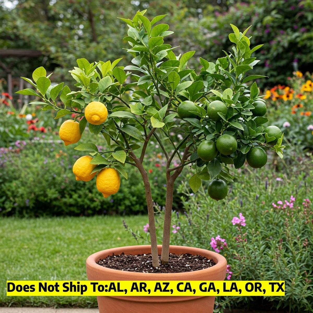 Citrus Tree Meyer Lemon - View 24 from www redcrocus com