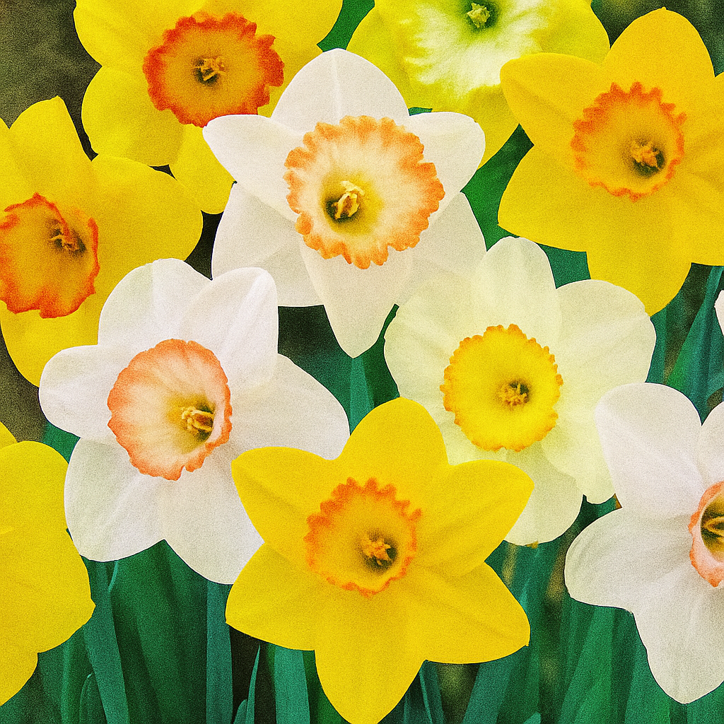 Daffodil, Mixture, 'botanical Mbulbs Iniature', Mix Of All Mbulbs Iniature Daffodils - View 19 from www redcrocus com