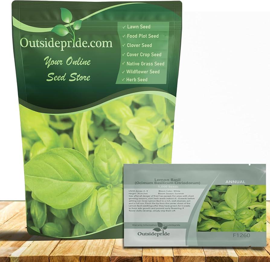Herb, Ocimum Basilicum, Assorted Basil - View 21 from www redcrocus com