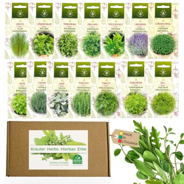 Herb, Ocimum Basilicum, Assorted Basil - View 35 from www redcrocus com