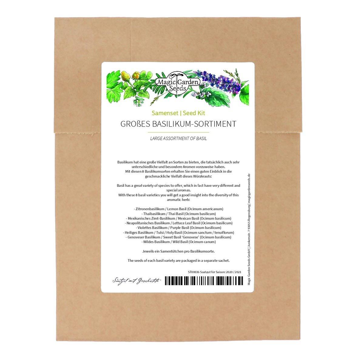 Herb, Ocimum Basilicum, Assorted Basil - View 9 from www redcrocus com