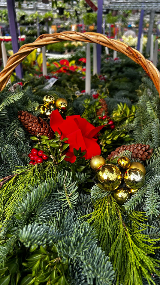 Planter, 18" Hearth Basket (Each)