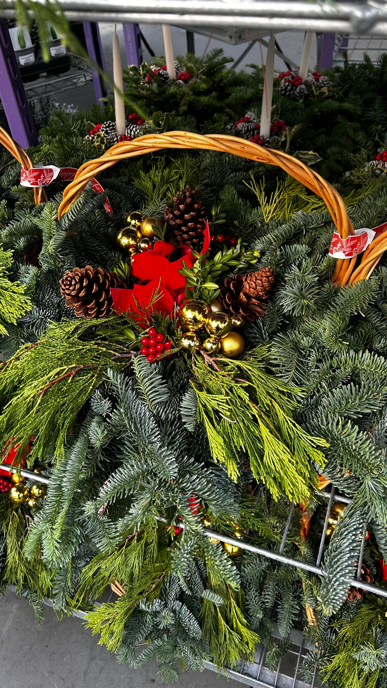 Planter, 18" Hearth Basket (Each)