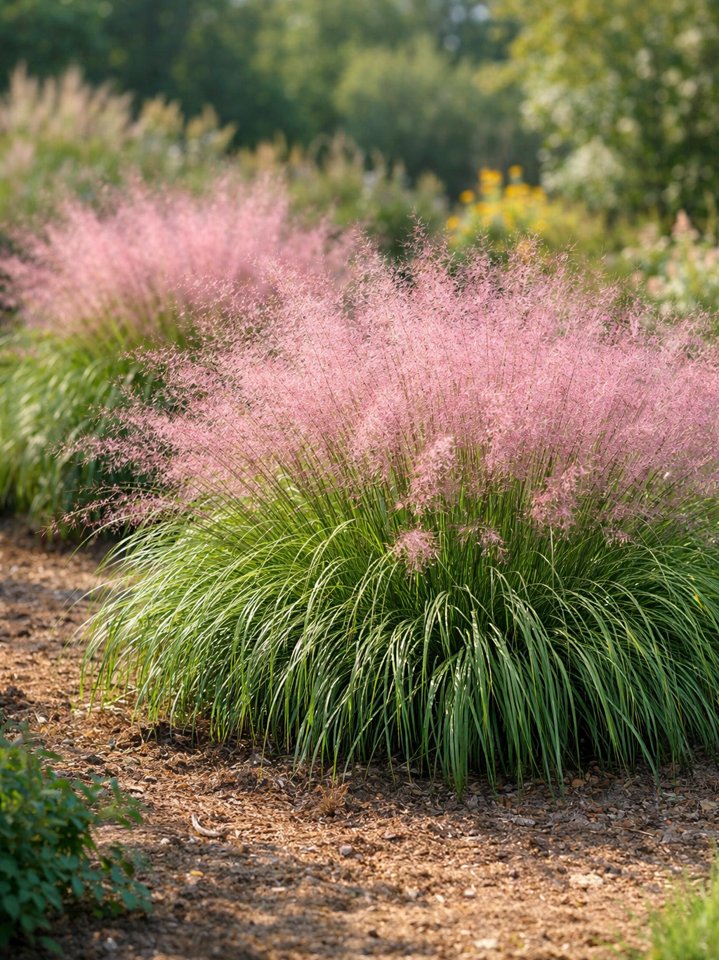 G0021 Grass, Muhlenbergia Capillaris - View 2 from www redcrocus com
