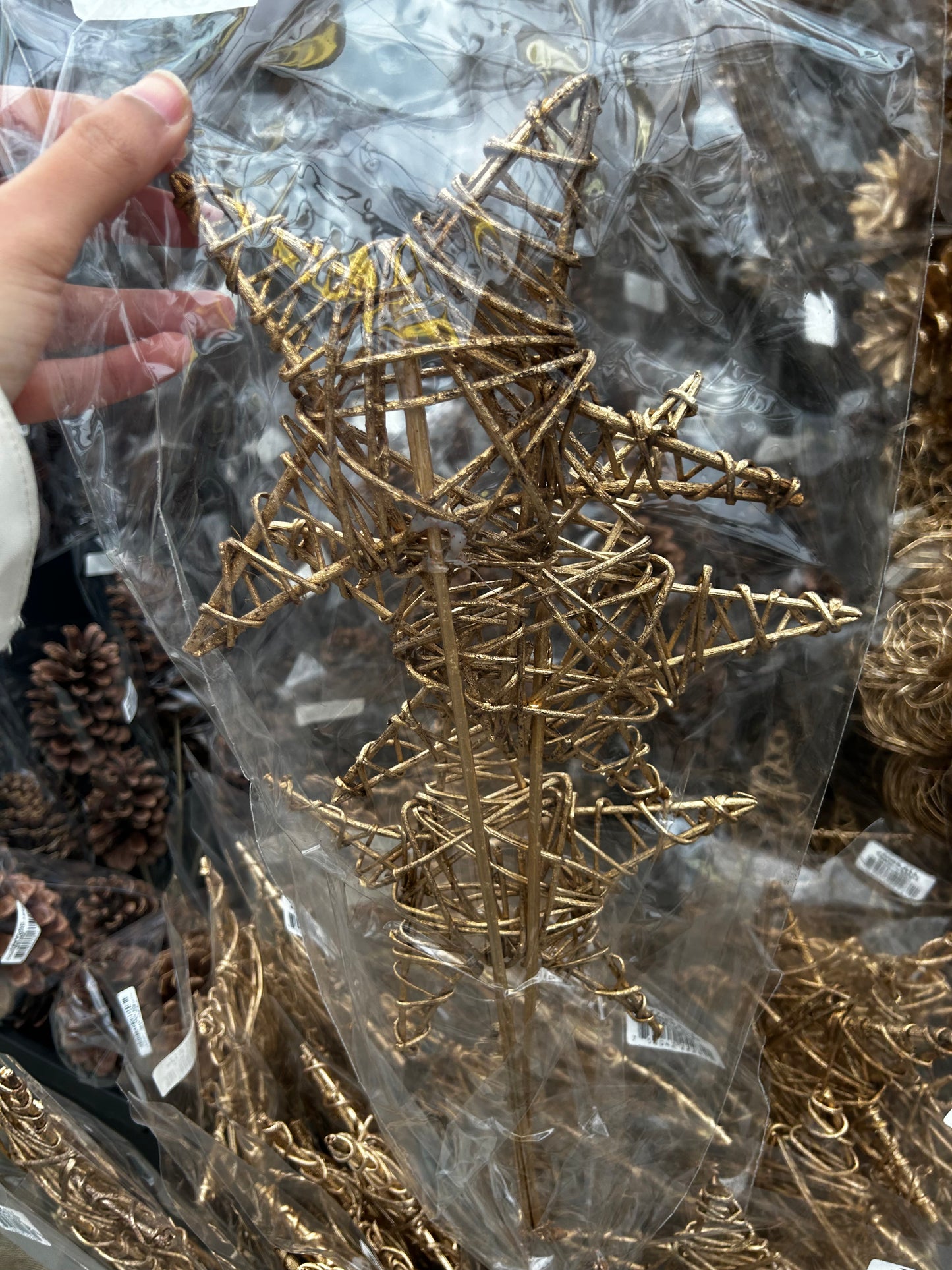 Accents, Branch Star, Gold Metallic (XMNP625) Each