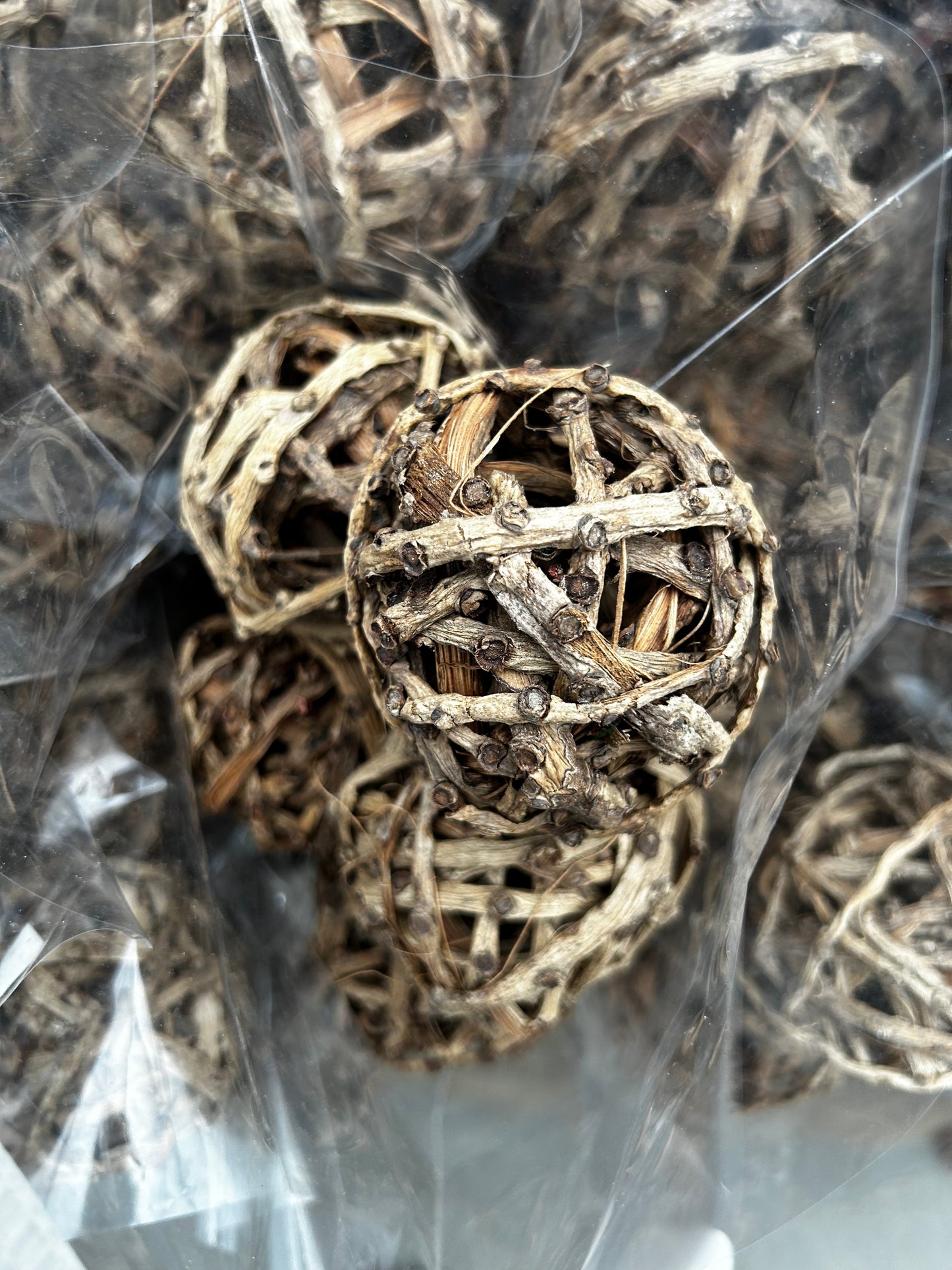 Accents, Branch Balls, Natural (Each)