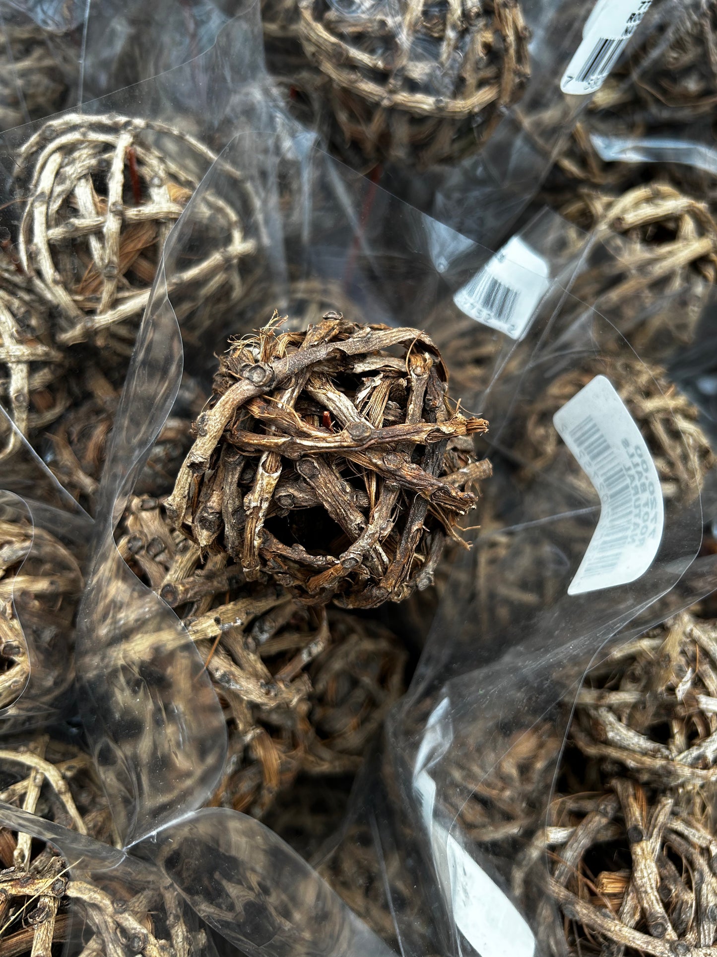 Accents, Branch Balls, Natural (Each)