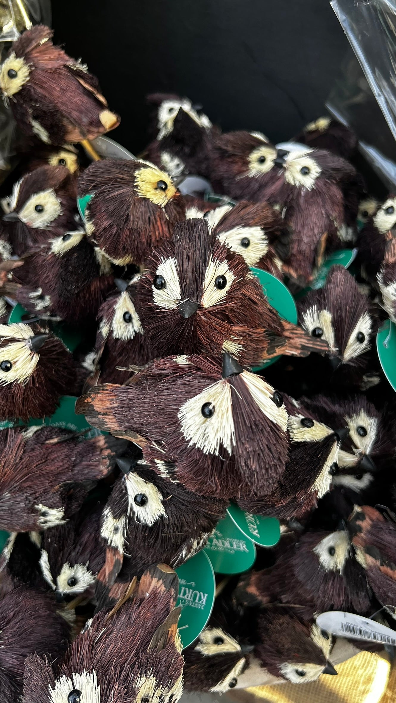 Pick, Sisal Bird, Brown Each