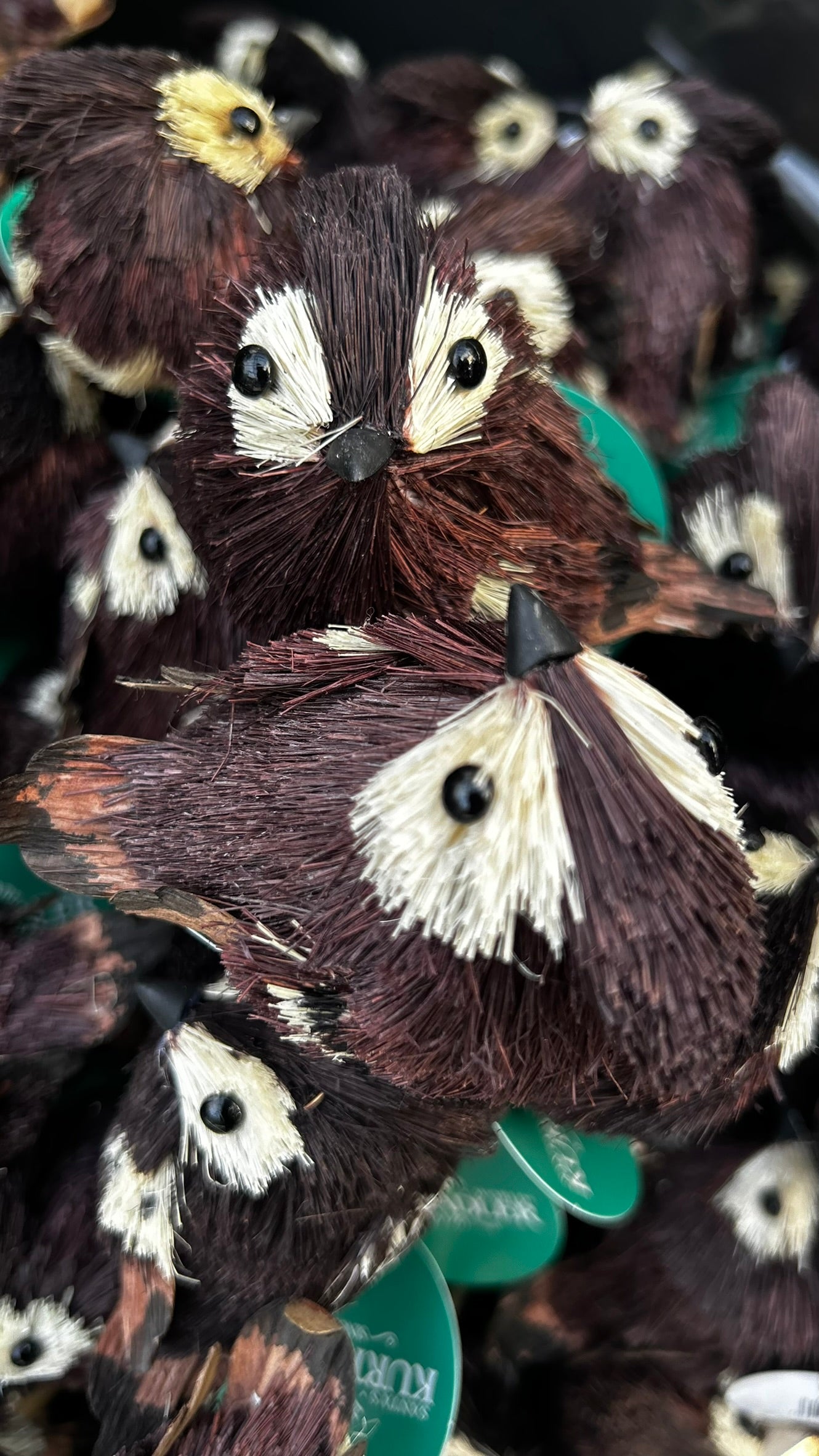 Pick, Sisal Bird, Brown Each