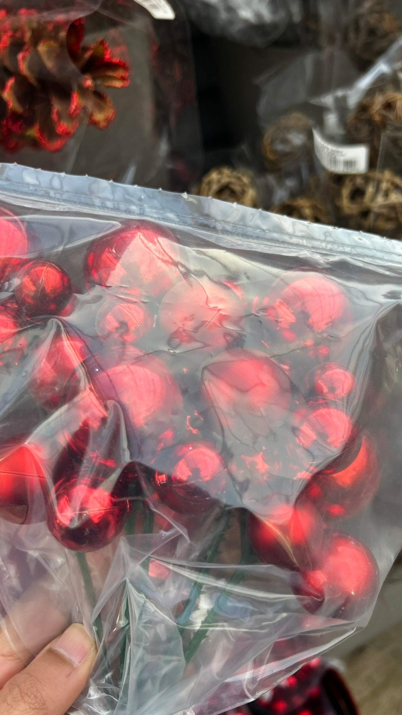 Accents, Berry Spray, Red Each