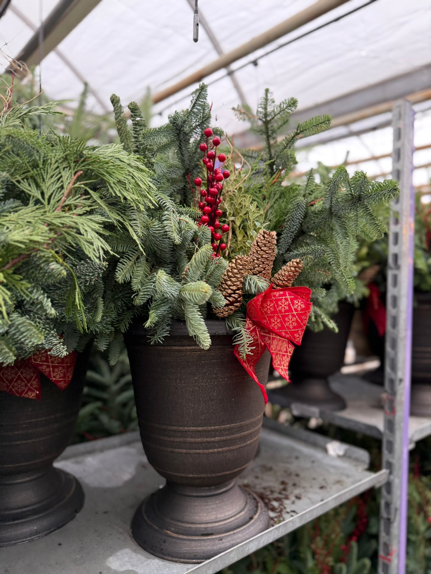 Planter, 13" Torino Urn Urn (Each)