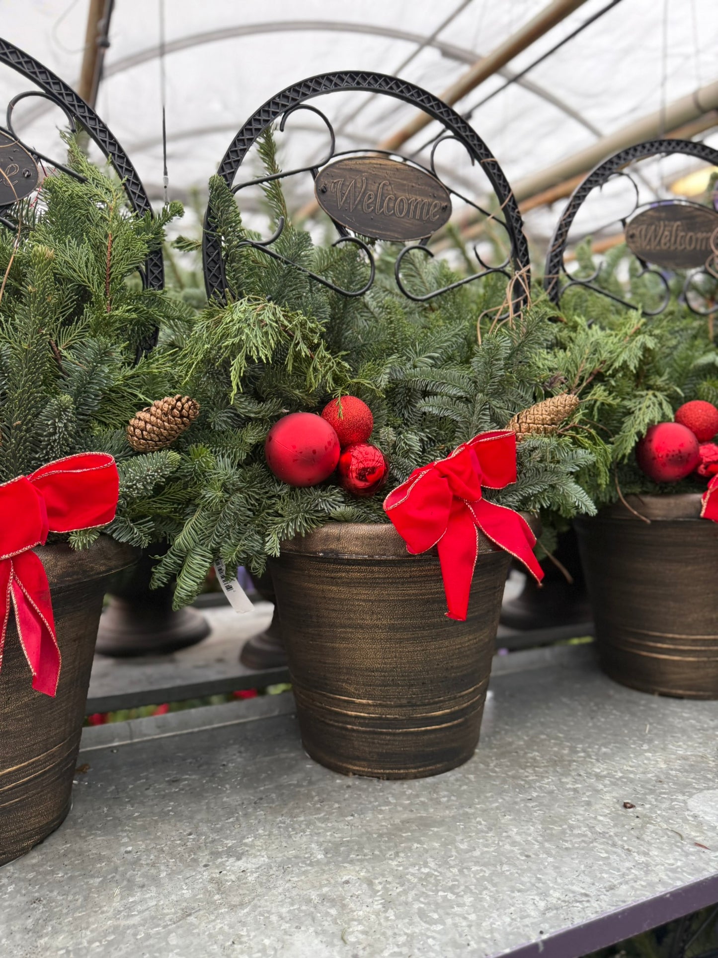 Planter, 15" Welcome Planter (Each)