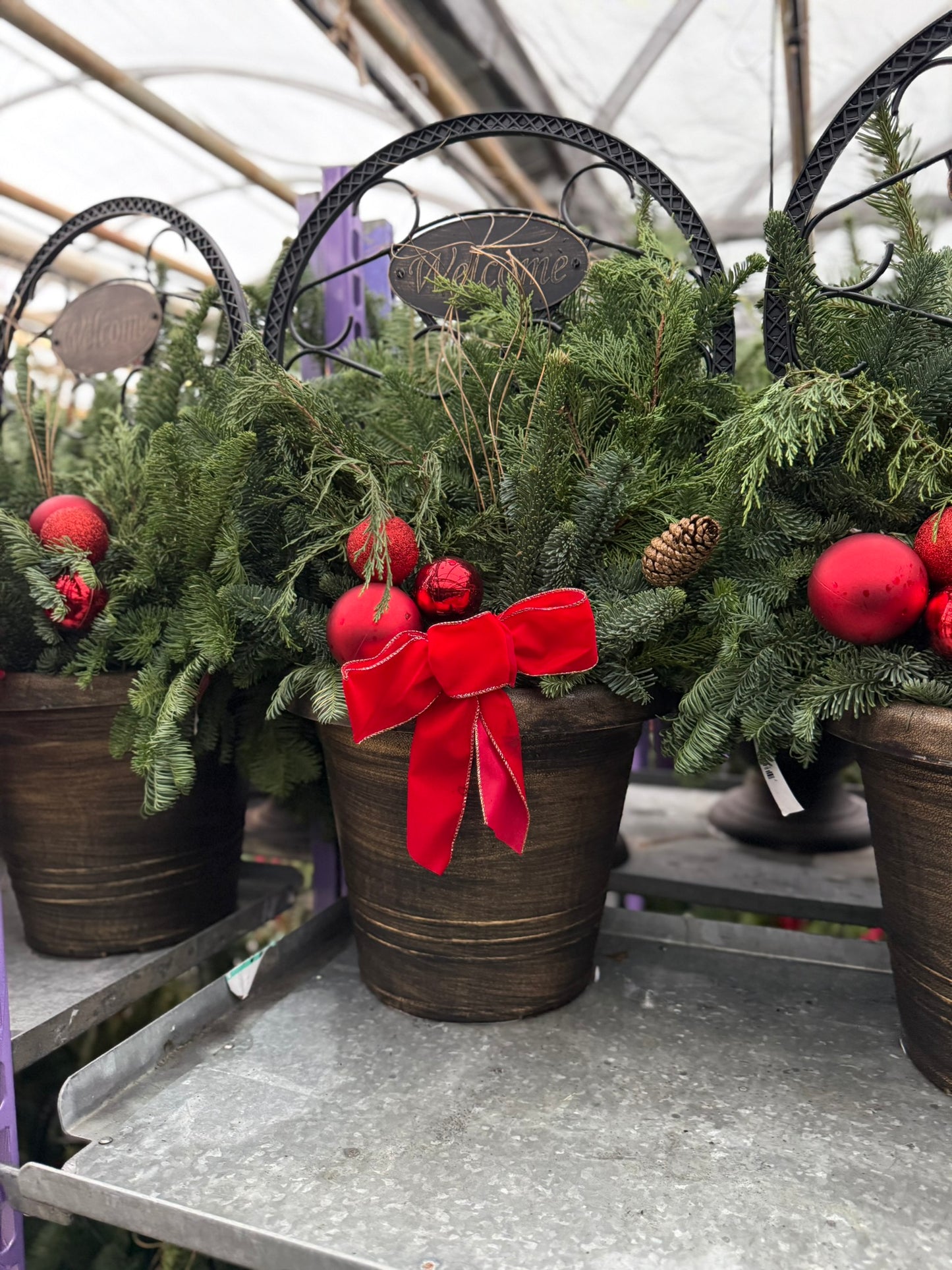 Planter, 15" Welcome Planter (Each)