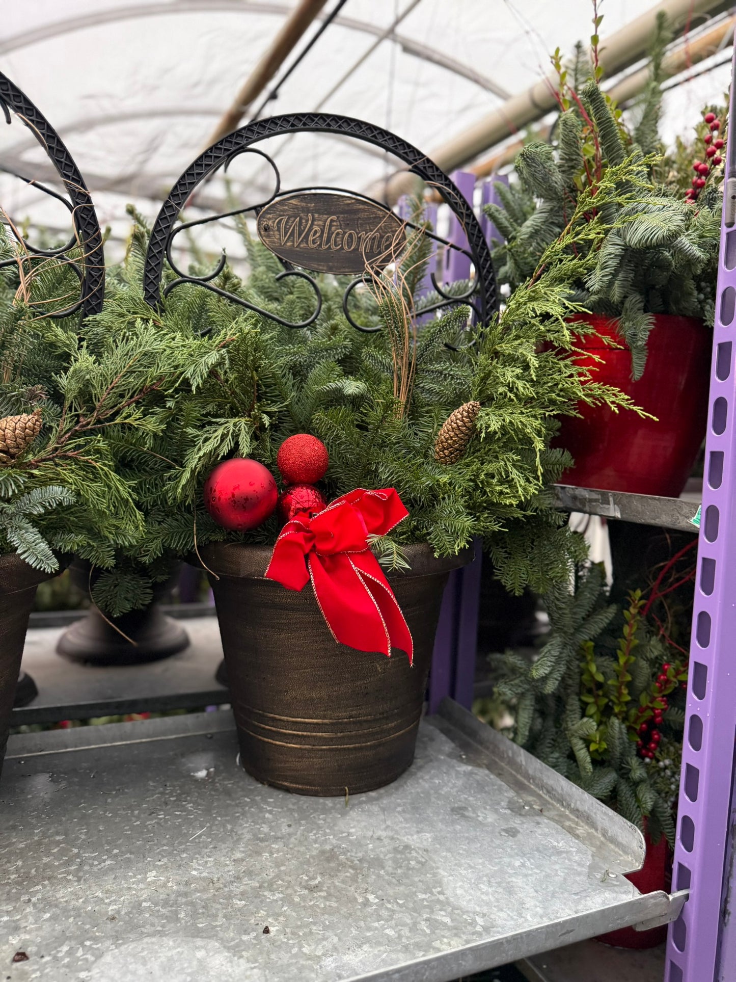 Planter, 15" Welcome Planter (Each)