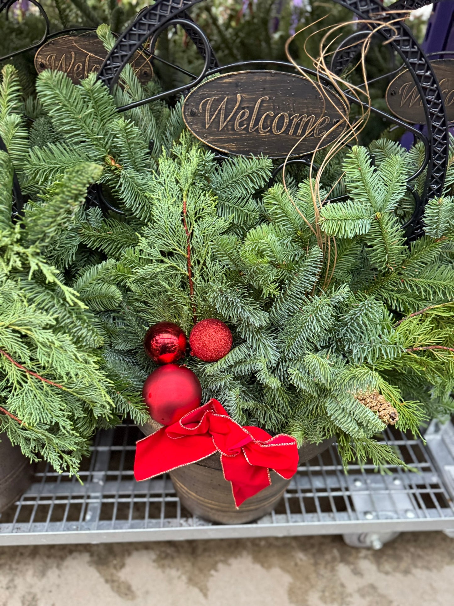 Planter, 15" Welcome Planter (Each)