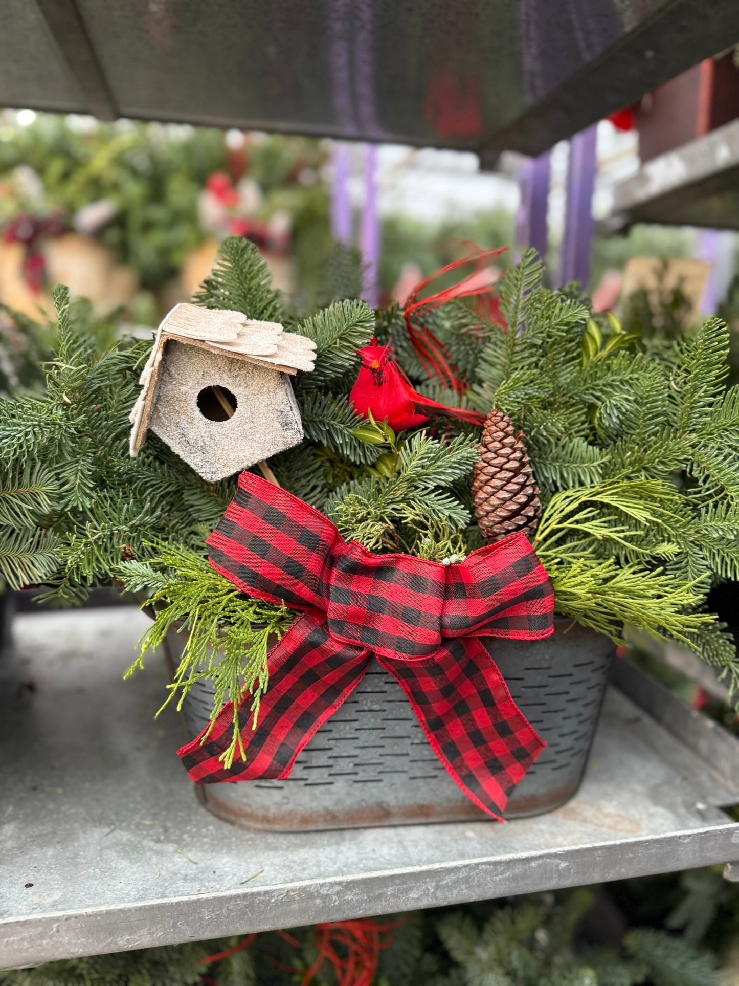 Planter, 14" Oval Farmhouse Galvanized (Each)