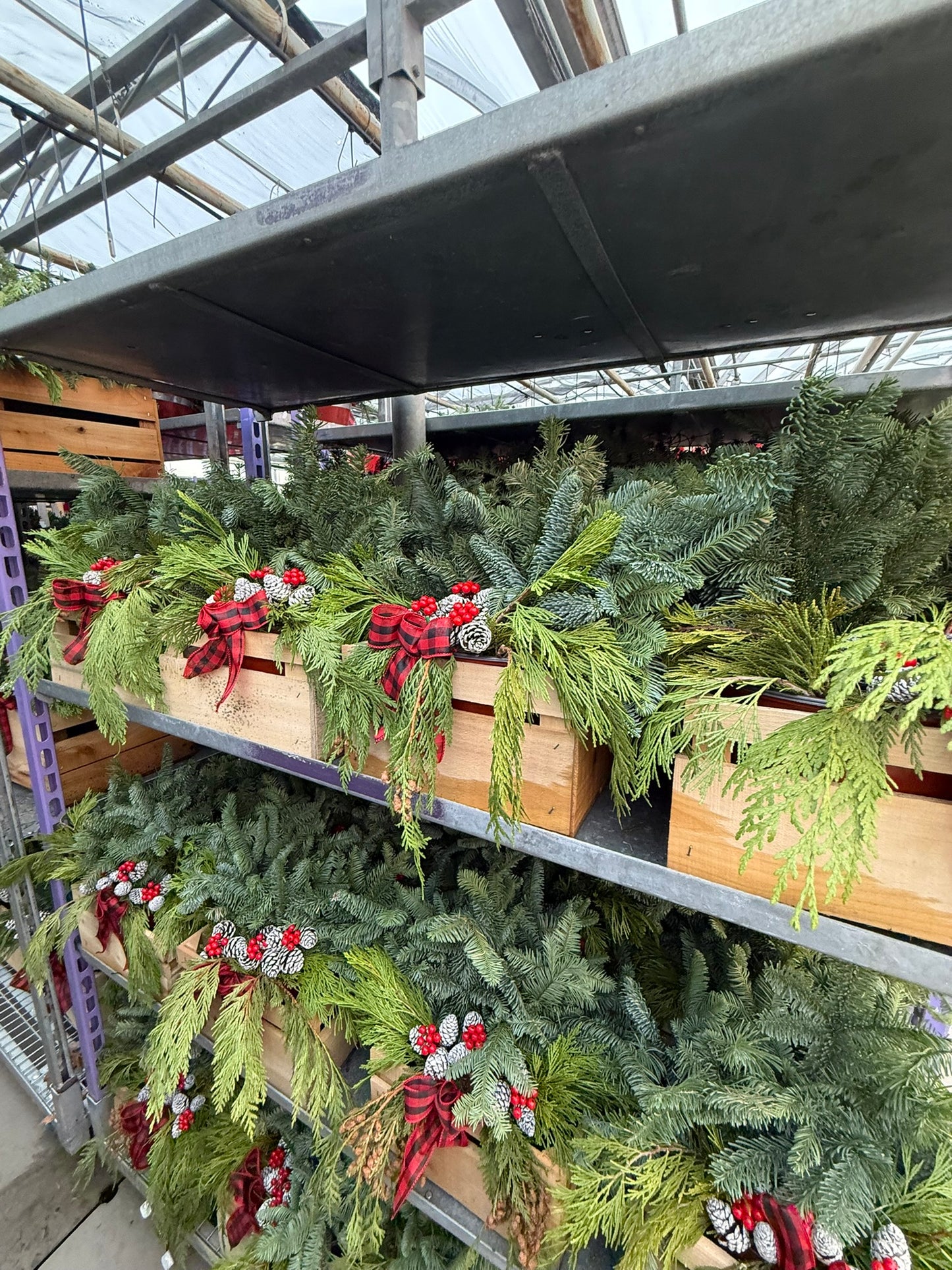 Planter, 11.25" Rustic Crate Planter (Each)