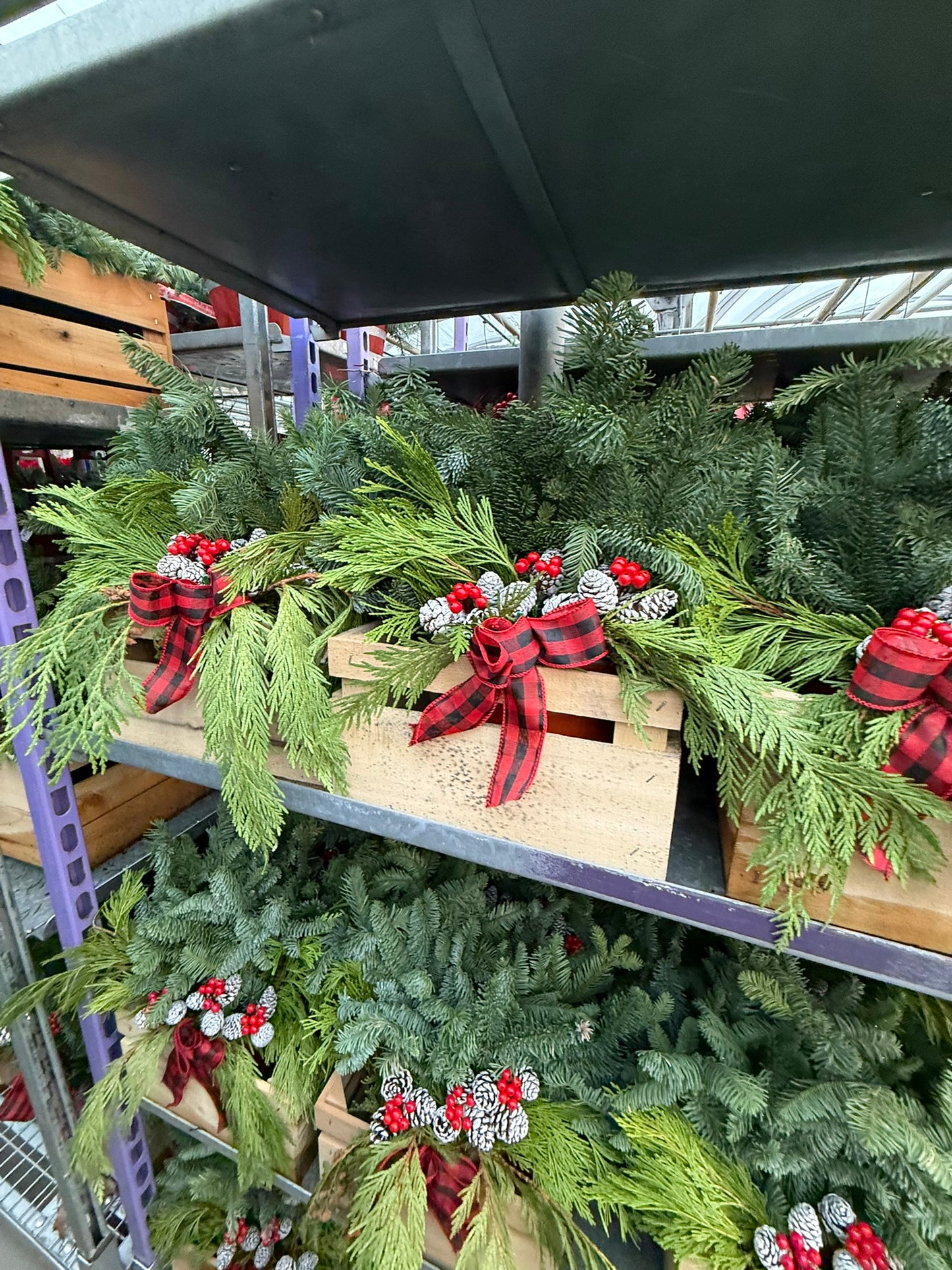 Planter, 11.25" Rustic Crate Planter (Each)