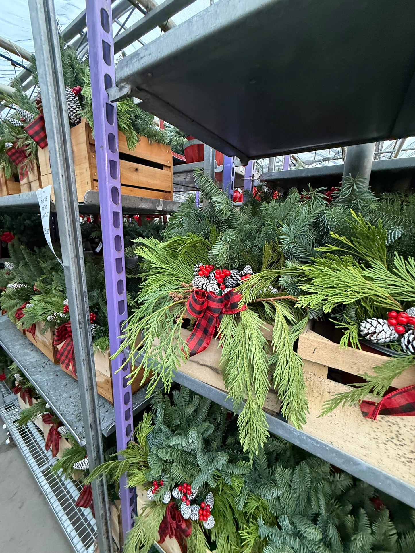 Planter, 11.25" Rustic Crate Planter (Each)