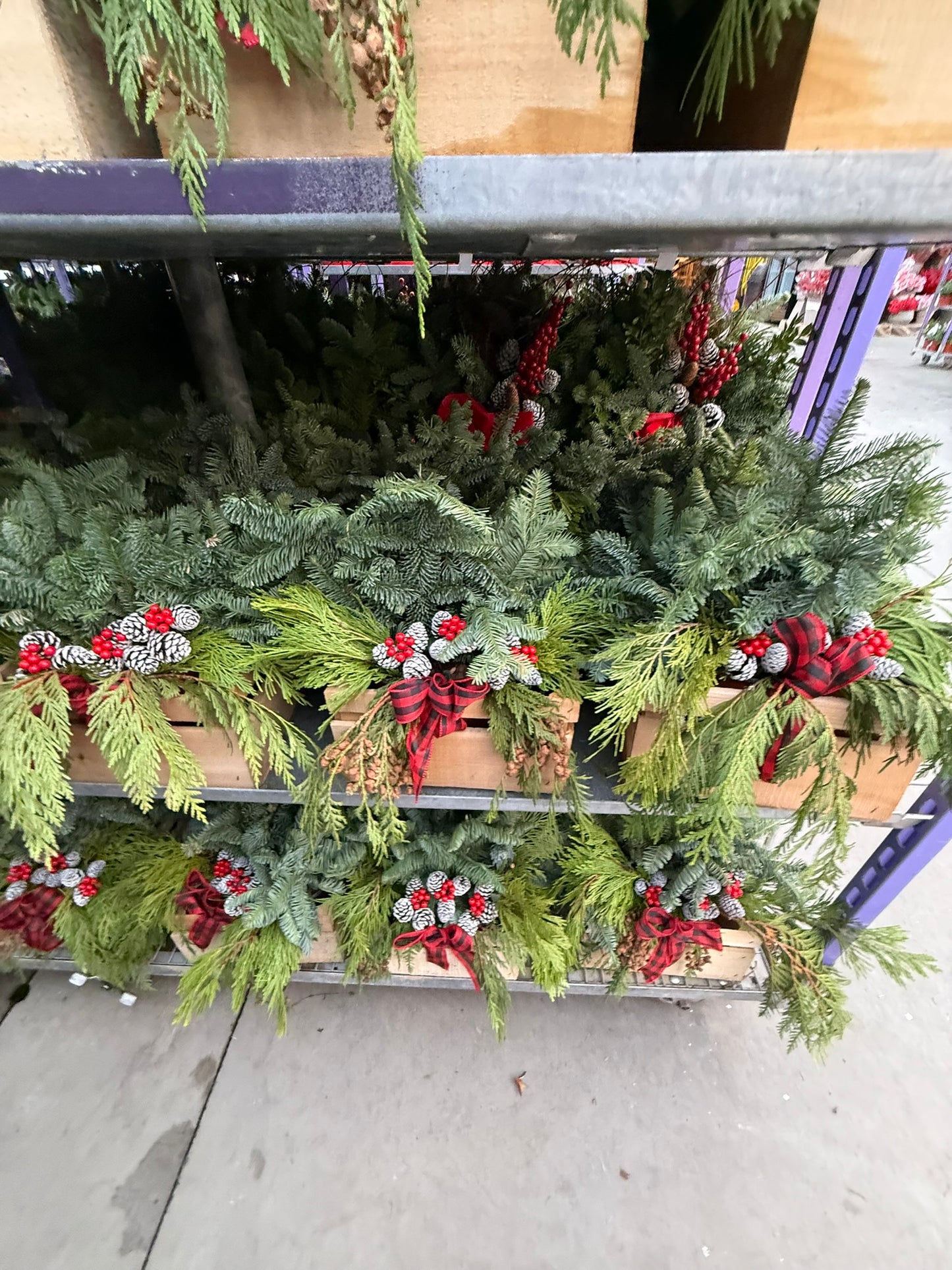 Planter, 11.25" Rustic Crate Planter (Each)