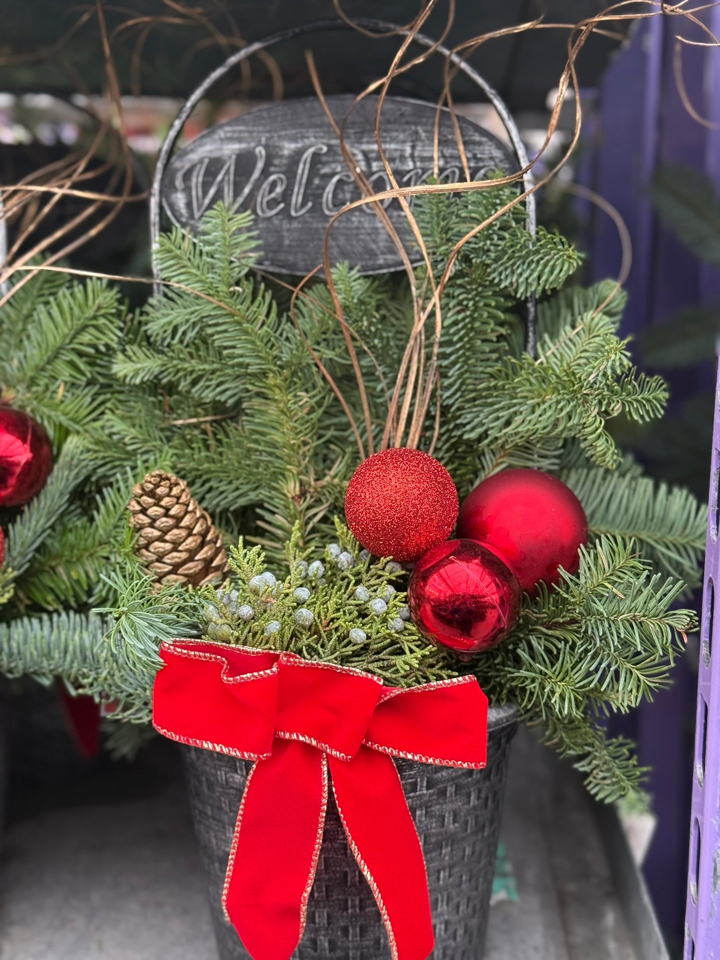 Planter, 8" Welcome Planter (Each)