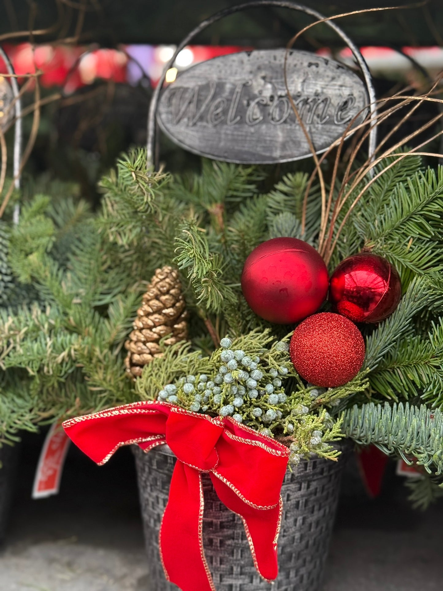 Planter, 8" Welcome Planter (Each)