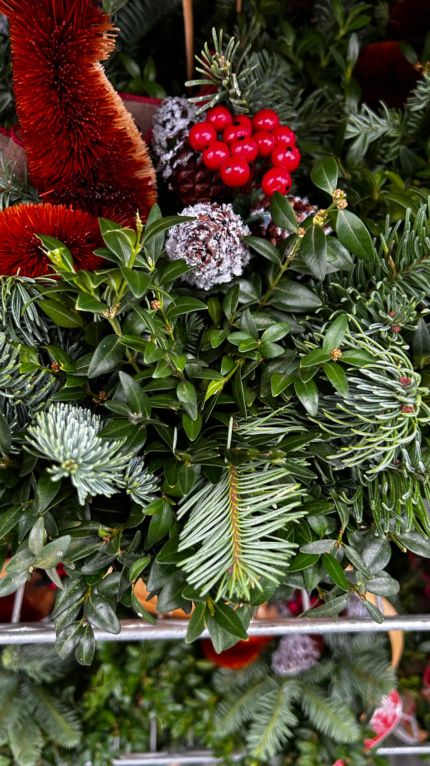 Planter, 7" Woodland Fox, Light Basket with Handle Basket (Each)