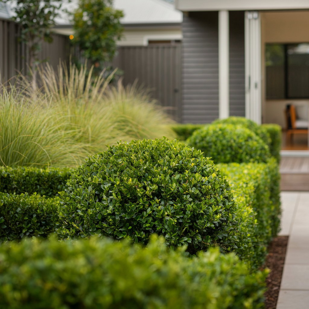 Buxus Microphylla 'green Mountain' Hedge Form (instant Hedge) - View 16 from www redcrocus com