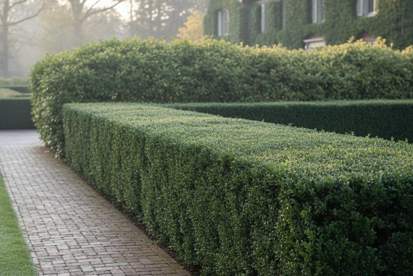Buxus Microphylla 'green Mountain' Hedge Form (instant Hedge) - View 33 from www redcrocus com
