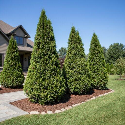 Thuja Occidentalis 'highlights' - View 23 from www redcrocus com