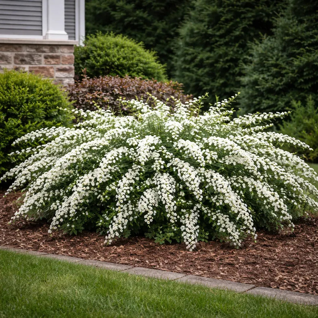 Spirea Nipponica 'snowmound' - View 33 from www redcrocus com