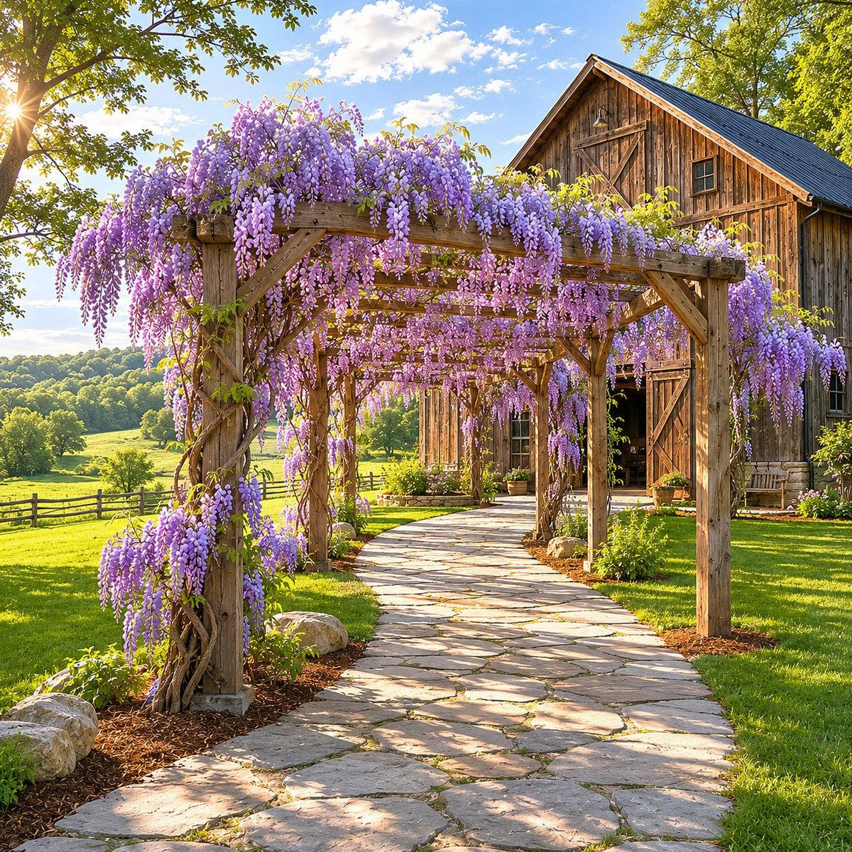 Wisteria Macrostachya 'aunt Dee' - View 26 from www redcrocus com