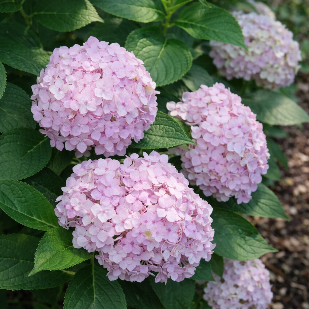 Hydrangea Macrophylla 'wee Bit Innocent' - View 24 from www redcrocus com