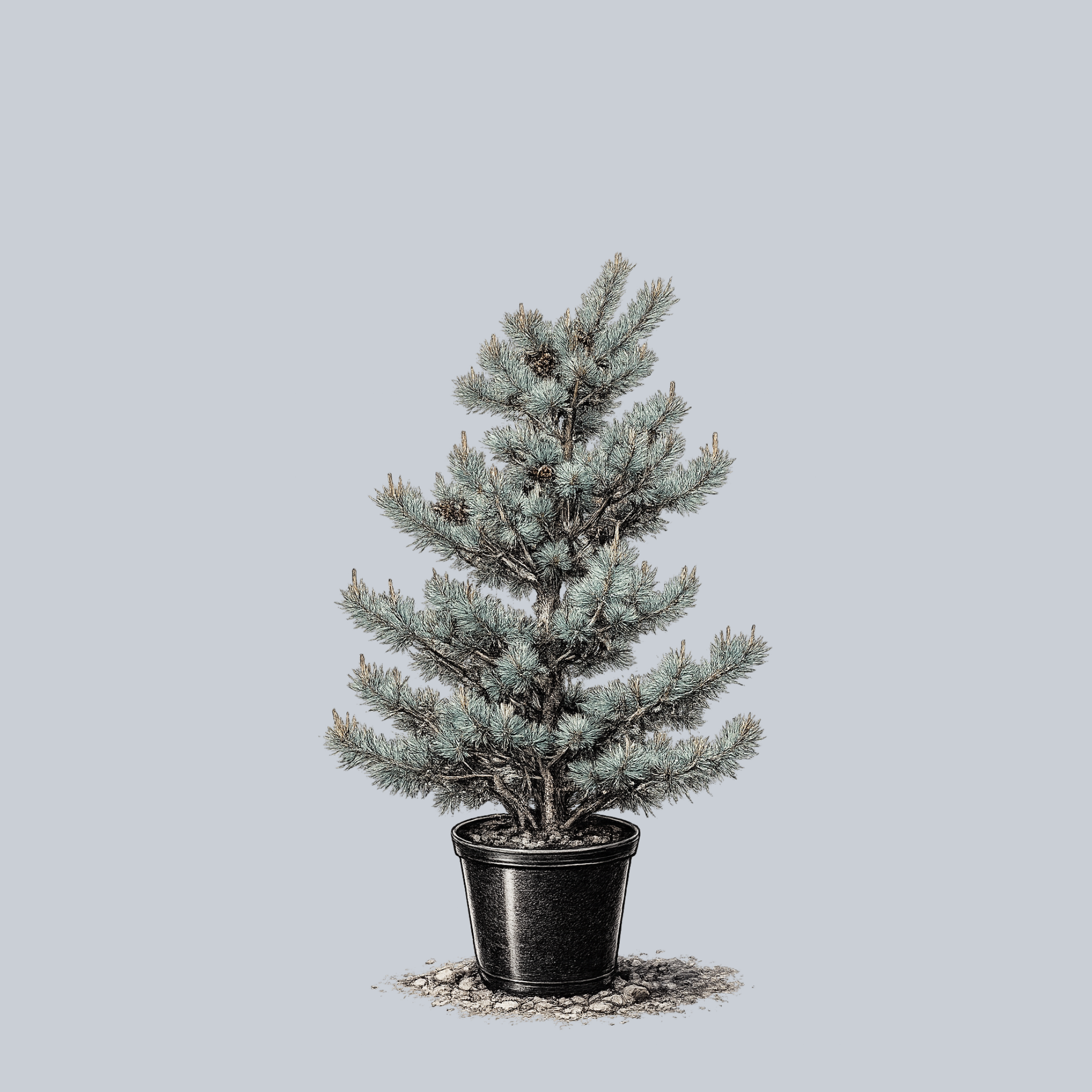 Pinus Parviflora 'blue Wave' - View 14 from www redcrocus com