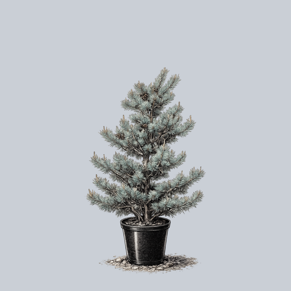 Pinus Parviflora 'blue Wave' - View 7 from www redcrocus com