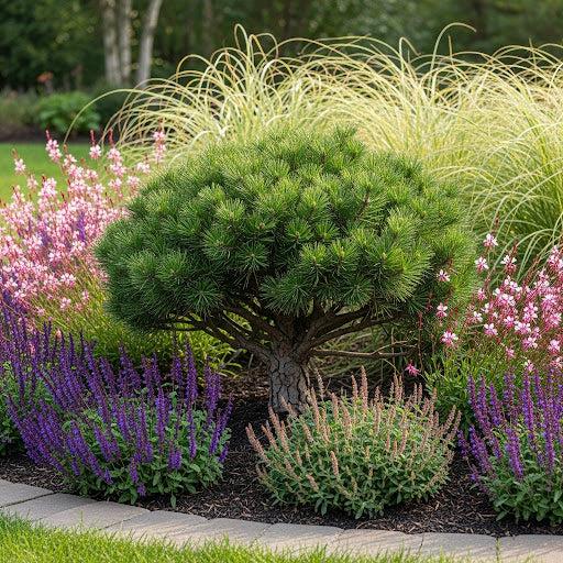 Pinus Leucodermis 'groen' - View 8 from www redcrocus com