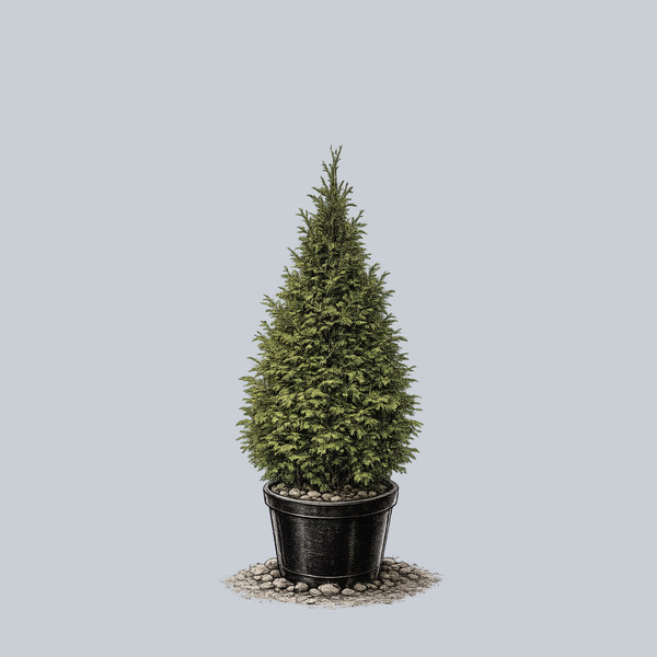 Thuja Plicata 'northern Spire' - View 17 from www redcrocus com