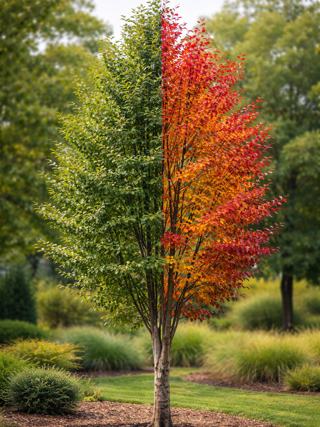 Parrotia Persica 'ruby Vase' - View 22 from www redcrocus com