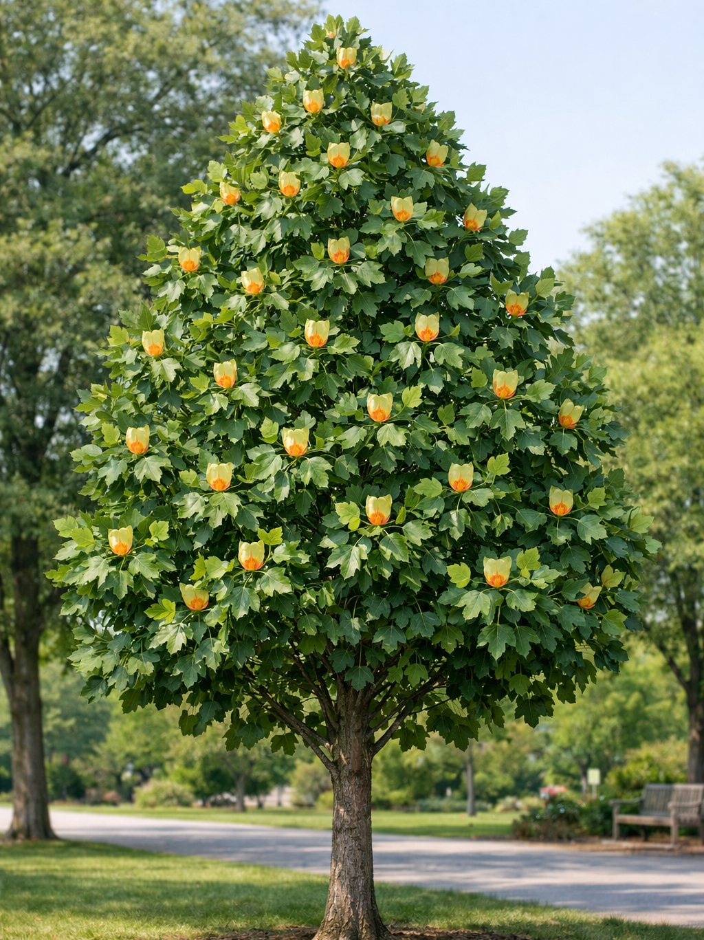 Liriodendron Tulipifera 'emerald City' - View 37 from www redcrocus com