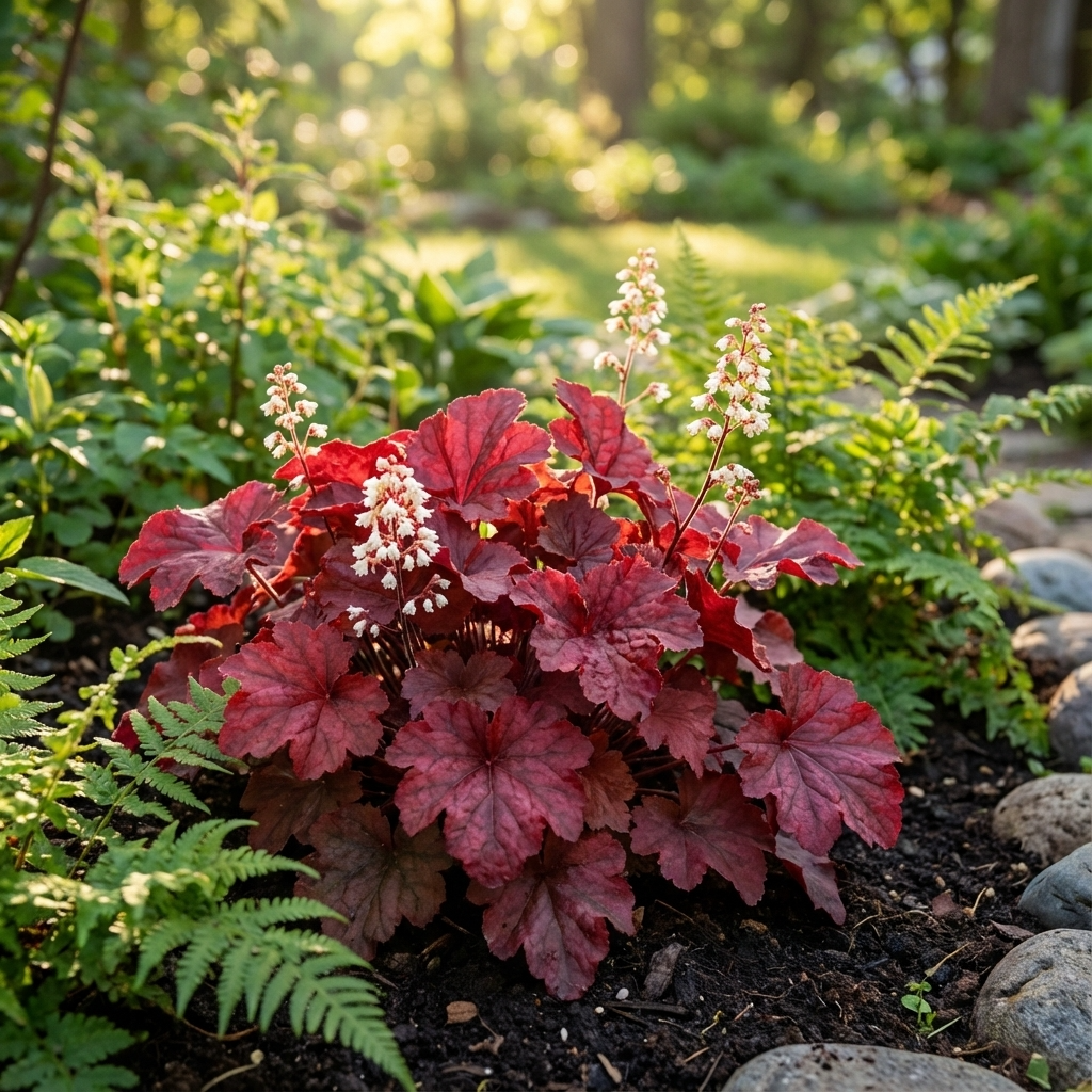 G1896 Heuchera 'fire Alarm' - View 37 from www redcrocus com