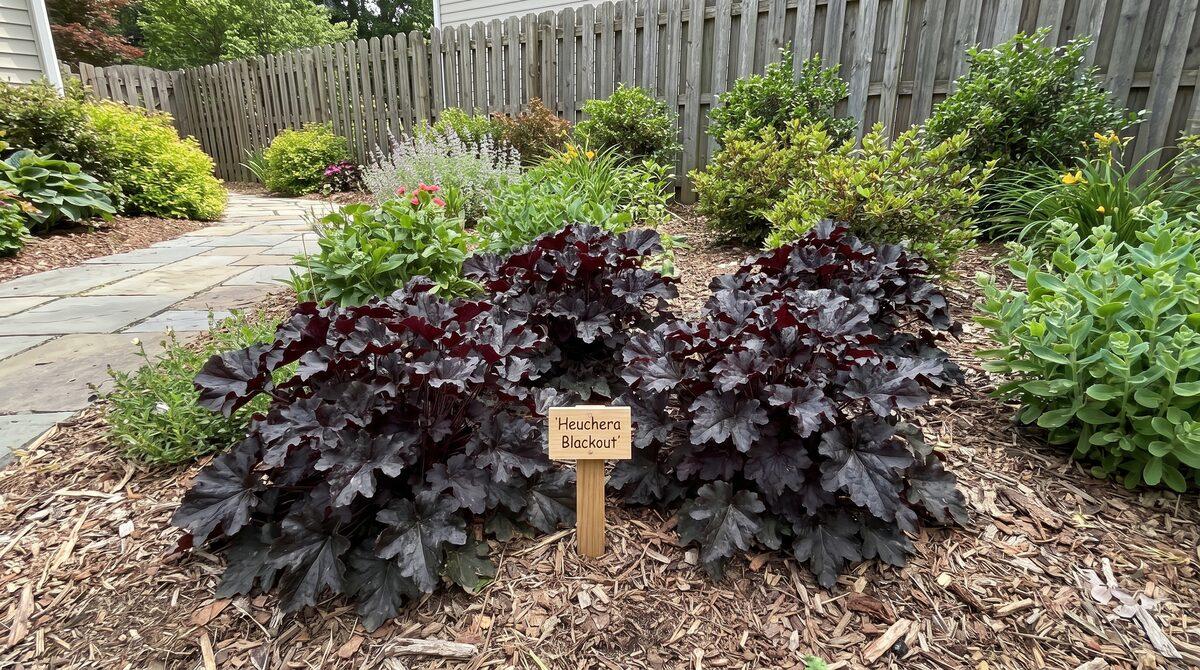 G2236 Heuchera X 'blackout' - View 20 from www redcrocus com