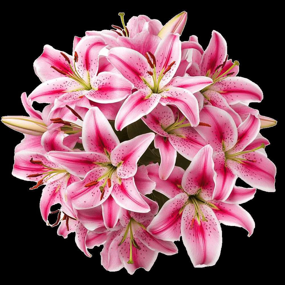 G6664 Lilium Asiaticum 'perfect Joy' - View 20 from www redcrocus com